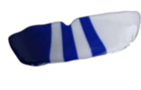 Six Striped Mouthguards, Custom Made in Scotland